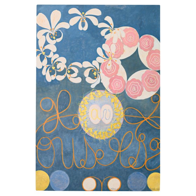 Hilma af Klint - The Ten Largest, No. 1 メタルプリント (正面)