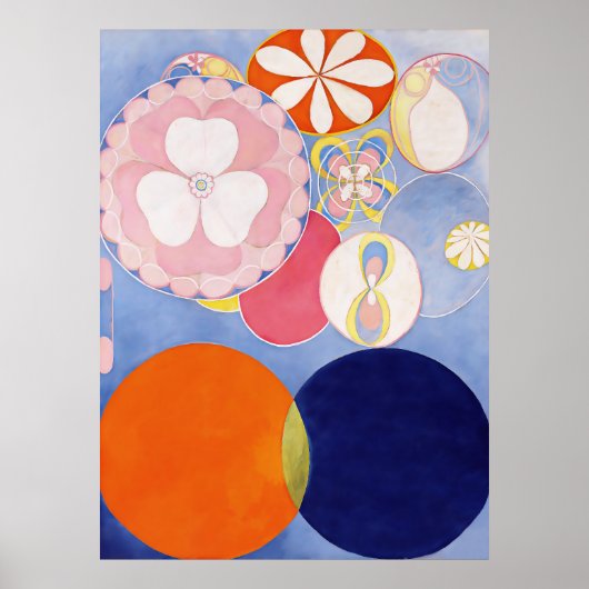 Hilma af Klint - The Ten Largest, No. 2 Poster ポスター (正面)