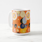 Hilma af Klint - The Ten Largest, No.3,Youth コーヒーマグカップ (正面左)