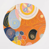 Hilma af Klint - The Ten Largest, No.3,Youth ラベル (デザイン2)