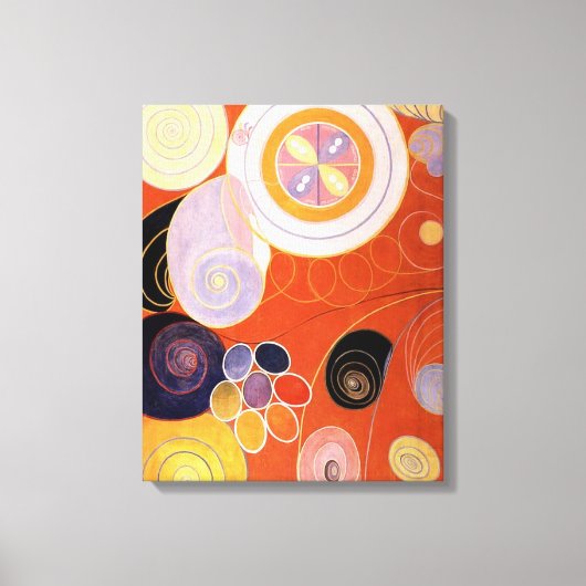 Hilma af Klint - The Ten Largest, No.4 キャンバスプリント (正面)