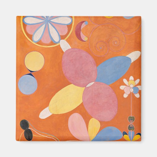 Hilma af Klint The Ten Largest No._4 マグネット (正面)