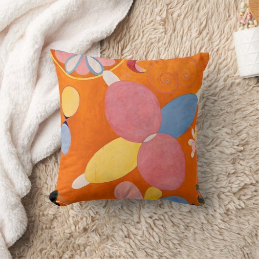 Hilma af Klint - The Ten Largest, No.4,若者 クッション (ブランケット)