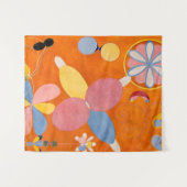 Hilma af Klint - The Ten Largest, No.4,若者 タペストリー (正面(横))