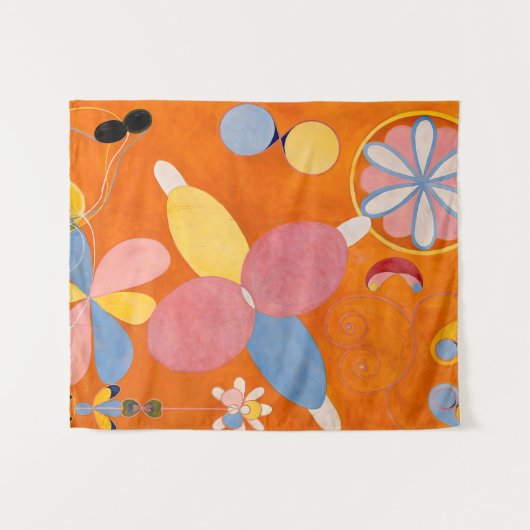 Hilma af Klint - The Ten Largest, No.4,若者 タペストリー (正面(横))