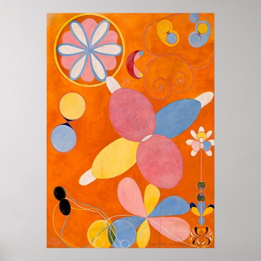 Hilma af Klint - The Ten Largest, No.4,若者 ポスター (正面)