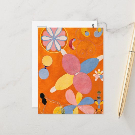Hilma af Klint - The Ten Largest, No.4,若者 ポストカード (正面/裏面インサイチュ)
