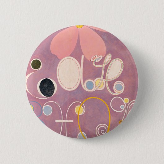 Hilma af Klint The Ten Largest No.5 缶バッジ (正面)