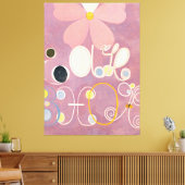 Hilma af Klint - The Ten Largest, No. 5, Adulthood キャンバスプリント (インサイチュ (リビング))