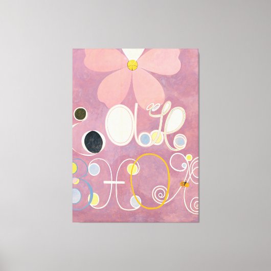 Hilma af Klint - The Ten Largest, No. 5, Adulthood キャンバスプリント (正面)