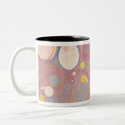 Hilma af Klint The Ten Largest No.7 ツートーンマグカップ (左)