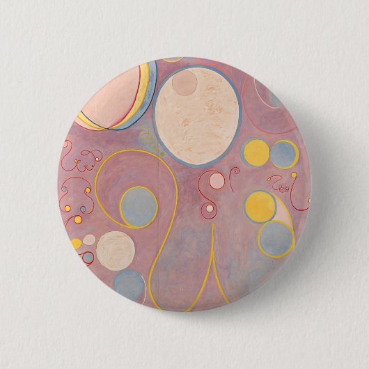Hilma af Klint The Ten Largest No.7 缶バッジ (正面)
