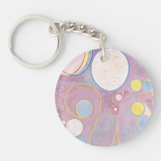 Hilma af Klint - The Ten Largest No. 8 キーホルダー (正面)