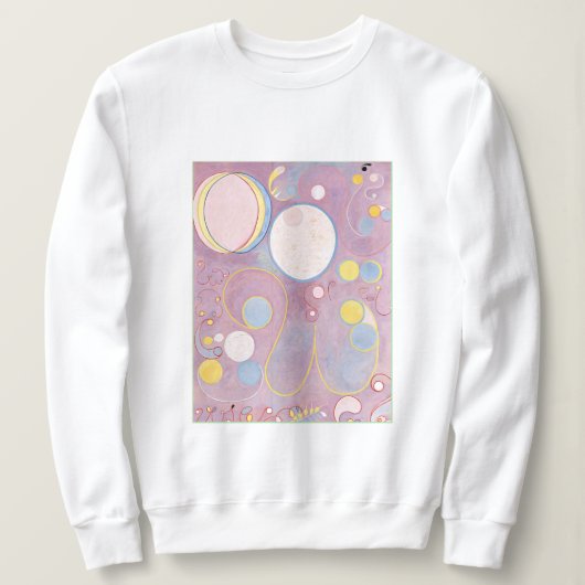 Hilma af Klint - The Ten Largest No. 8 スウェットシャツ (デザイン正面)