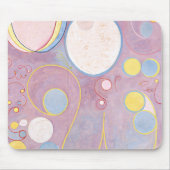 Hilma af Klint - The Ten Largest No. 8 マウスパッド (正面)