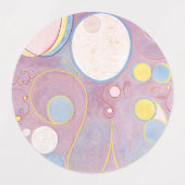 Hilma af Klint - The Ten Largest No. 8 ラベル (デザイン2)