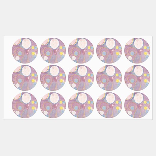 Hilma af Klint - The Ten Largest No. 8 ラベル (シート)