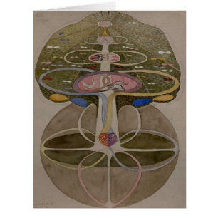 Hilma Af Klint, Tree Of Knowledge No1抽象芸術・アート