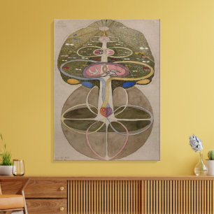 Hilma Af Klint, Tree Of Knowledge No1抽象芸術・アート キャンバスプリント