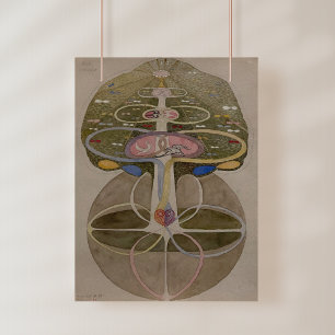 Hilma Af Klint, Tree Of Knowledge No1抽象芸術・アート フォトプリント