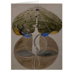 Hilma Af Klint, Tree Of Knowledge No2抽象芸術・アート