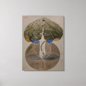 Hilma Af Klint, Tree Of Knowledge No2抽象芸術・アート キャンバスプリント (正面)