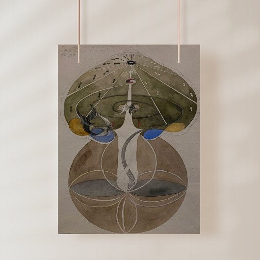 Hilma Af Klint, Tree Of Knowledge No2抽象芸術・アート フォトプリント