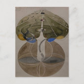 Hilma Af Klint, Tree Of Knowledge No2抽象芸術・アート ポストカード (正面)