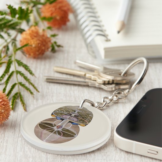 Hilma af Klint - Tree of Knowledge, No. 1 キーホルダー (正面右)