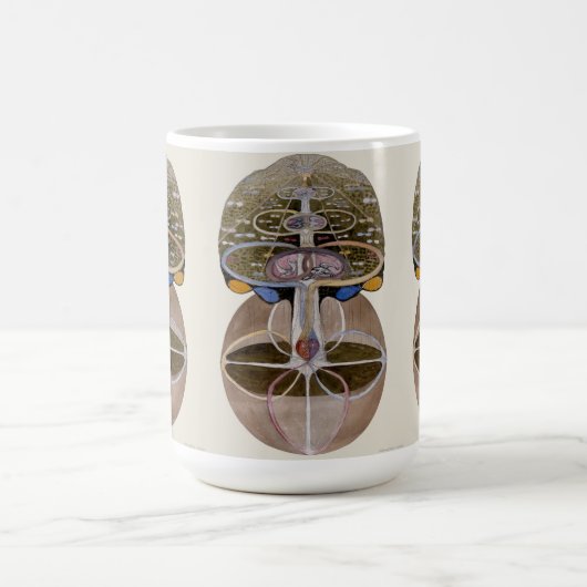 Hilma af Klint - Tree of Knowledge, No. 1 コーヒーマグカップ (中央)