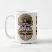 Hilma af Klint - Tree of Knowledge, No. 1 コーヒーマグカップ (左)