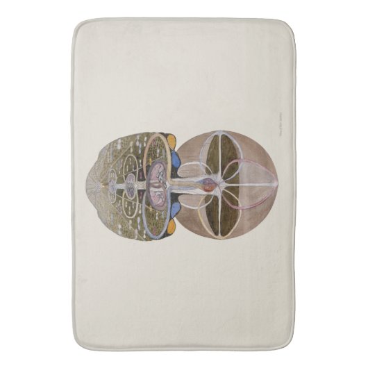 Hilma af Klint - Tree of Knowledge, No. 1 バスマット (正面縦)