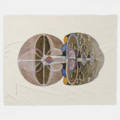 Hilma af Klint - Tree of Knowledge, No. 1 フリースブランケット (正面(横))
