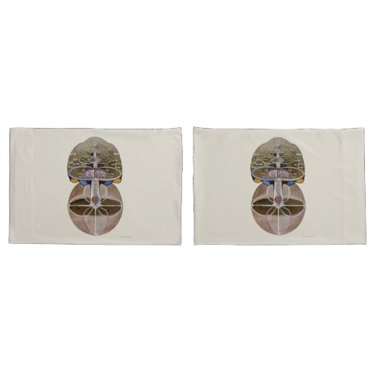 Hilma af Klint - Tree of Knowledge, No. 1 枕カバー (バックセット)