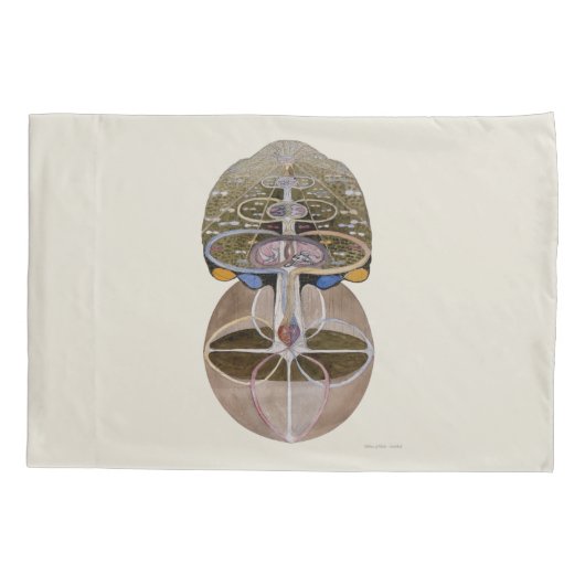 Hilma af Klint - Tree of Knowledge, No. 1 枕カバー (裏面-左)
