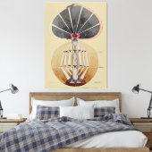 Hilma af Klint - Tree of Knowledge, No. 3 キャンバスプリント (インサイチュ (寝室))