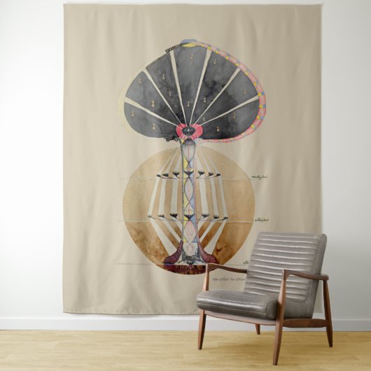 Hilma af Klint - Tree of Knowledge, No. 3 タペストリー (インサイチュ)