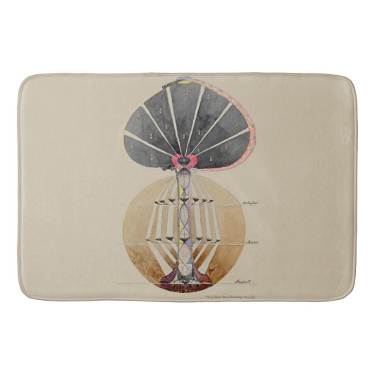 Hilma af Klint - Tree of Knowledge, No. 3 バスマット (正面)