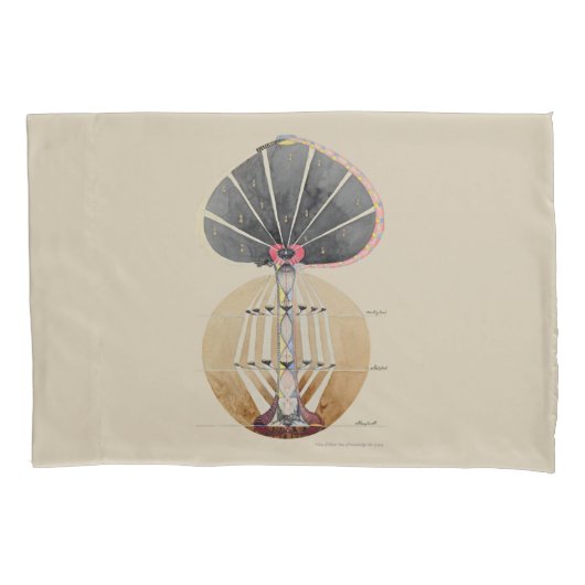 Hilma af Klint - Tree of Knowledge, No. 3 枕カバー (正面左)