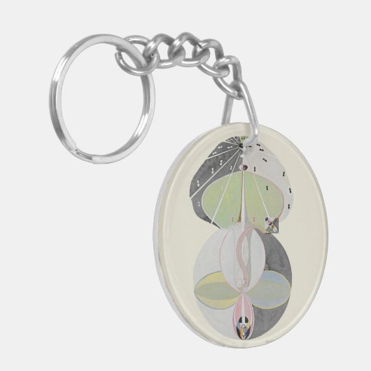 Hilma af Klint - Tree of Knowledge, No. 5 キーホルダー (正面左)