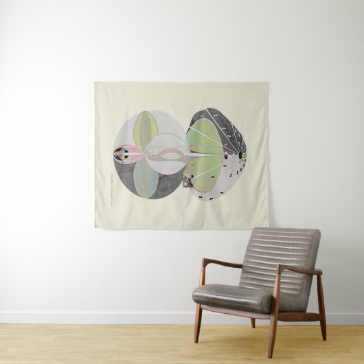 Hilma af Klint - Tree of Knowledge, No. 5 タペストリー (インサイチュ(横))