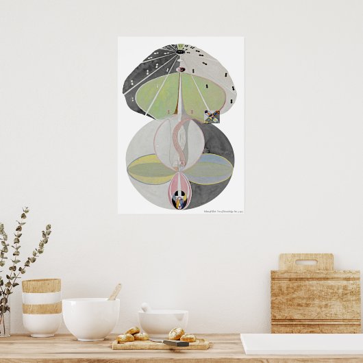 Hilma af Klint - Tree of Knowledge, No. 5 ポスター (キッチン)