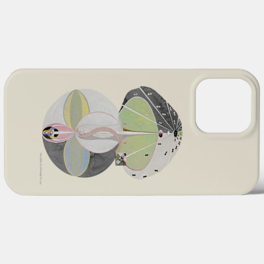 Hilma af Klint - Tree of Knowledge, No. 5 Case-Mate iPhoneケース (裏面 (横))
