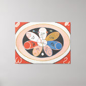 Hilma af Klint - volution, No. 15, Group IV, The S キャンバスプリント (正面)