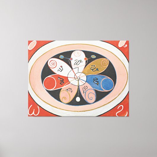 Hilma af Klint - volution, No. 15, Group IV, The S キャンバスプリント (正面)