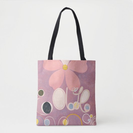 Hilma Klintによる10番目に大きいNo 5成人期 トートバッグ (正面)