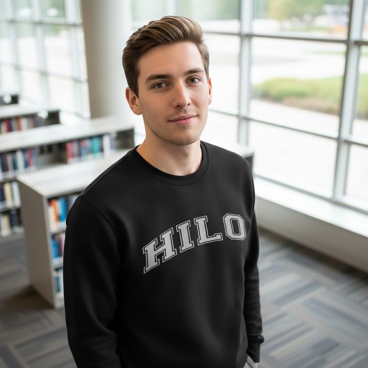 HILO大学スタイルのセーター アメリカの大学 スウェットシャツ