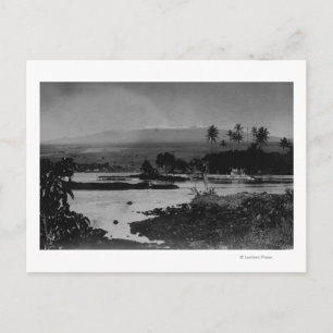 Hilo、ハワイ-都市写真の眺め ポストカード