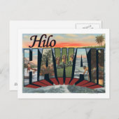 Hilo, HawaiiLarge Letter ScenesHilo, HI ポストカード (正面/裏面)