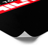 Hilti Fan Construction - Men's Black Short Sleeve ポスター (角)